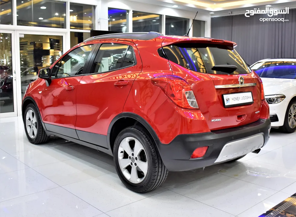 Opel Mokka Turbo ( 2016 Model ) in Red Color GCC Specs