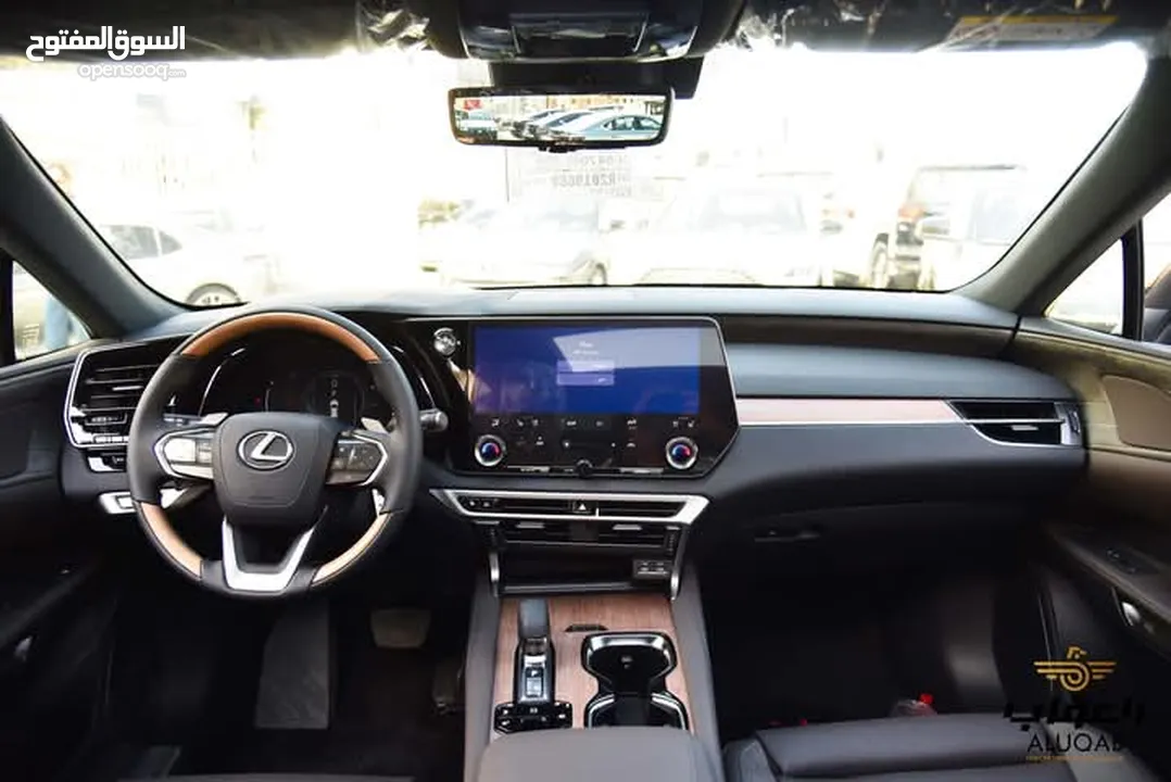 لكزس RX350 L2 2024 مع الميزات المتطورة والفخمة لون اسود ميتالك مميز