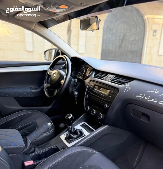 سكودا اوكتافيا2014فل الفل