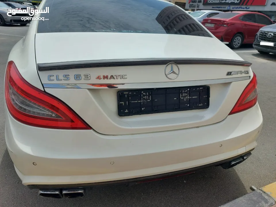 DHS 52,000/= MERCEDES CLS 63 AMG V8 GCC (بحالة ممتازة جداً - خليجي)