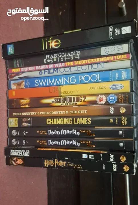 18 سيدي DvD اصلي افلام   نصهم جداد