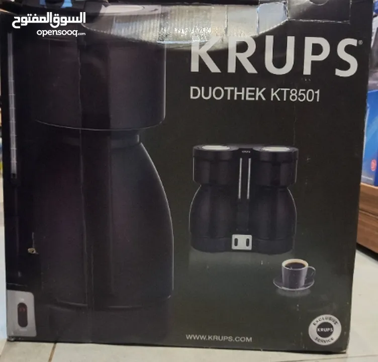 ماكينة صنع القهوة بالتنقيط الحراري دووثيك KT 8501 من krups