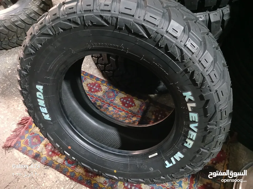 القياس 18 60 305 العدد جوز 2 من اعلا المواصفات بالاطارات العالميه كيندا تايون امتياز أمريكي