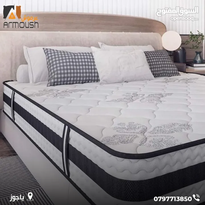 فرشات ريتشموند الزنيركيه الصحيه الطبيه اقوى العروض في المملكه مقاس 170*190 ب135د