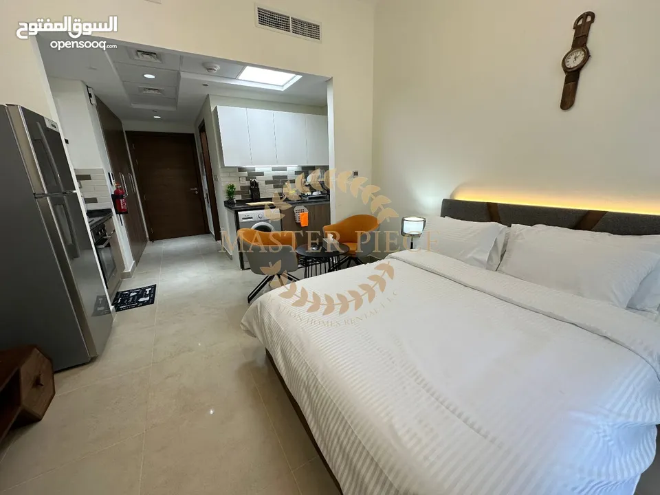 استوديو الإيجار دبي الفرجان شهري Studio for rent in Dubai Al Furjan monthly