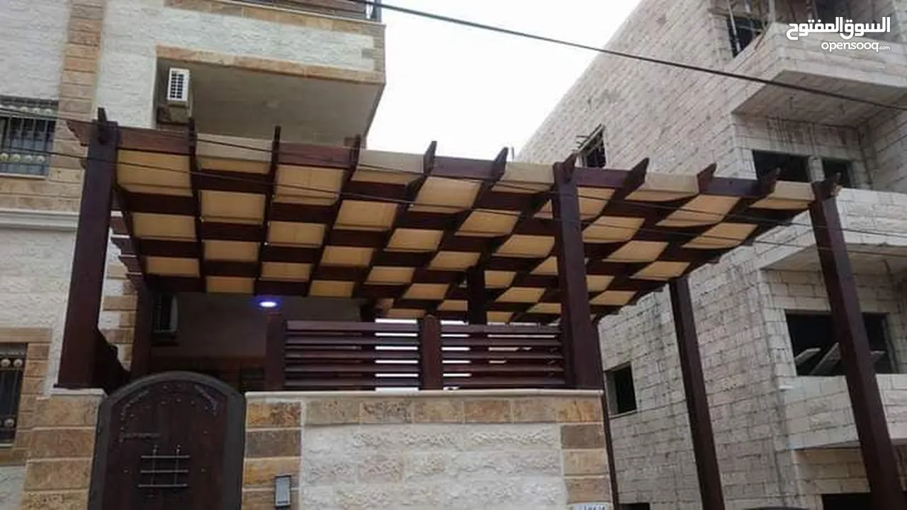 اشرعه معلقه وراعيه ومتحركه ومظلات قوسيه