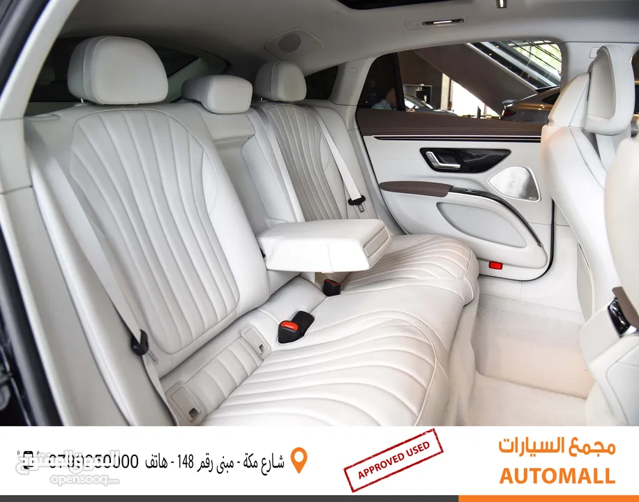 مرسيدس بنز EQS 350 الكهربائية بالكامل 2022 Mercedes Benz EQS 350 EV