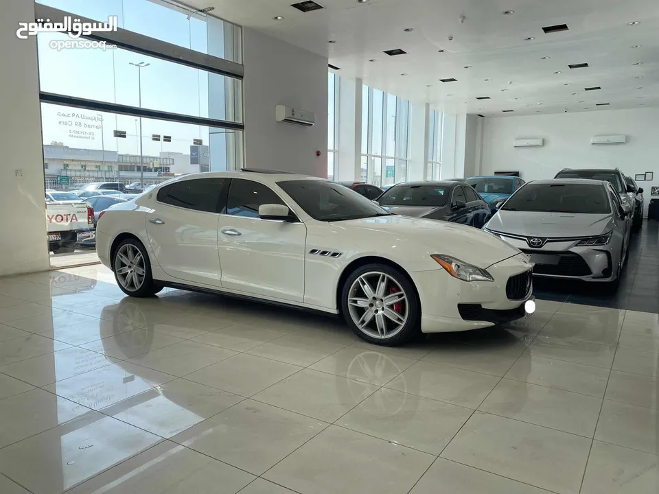 Maserati Quattroporte 2014 (White)