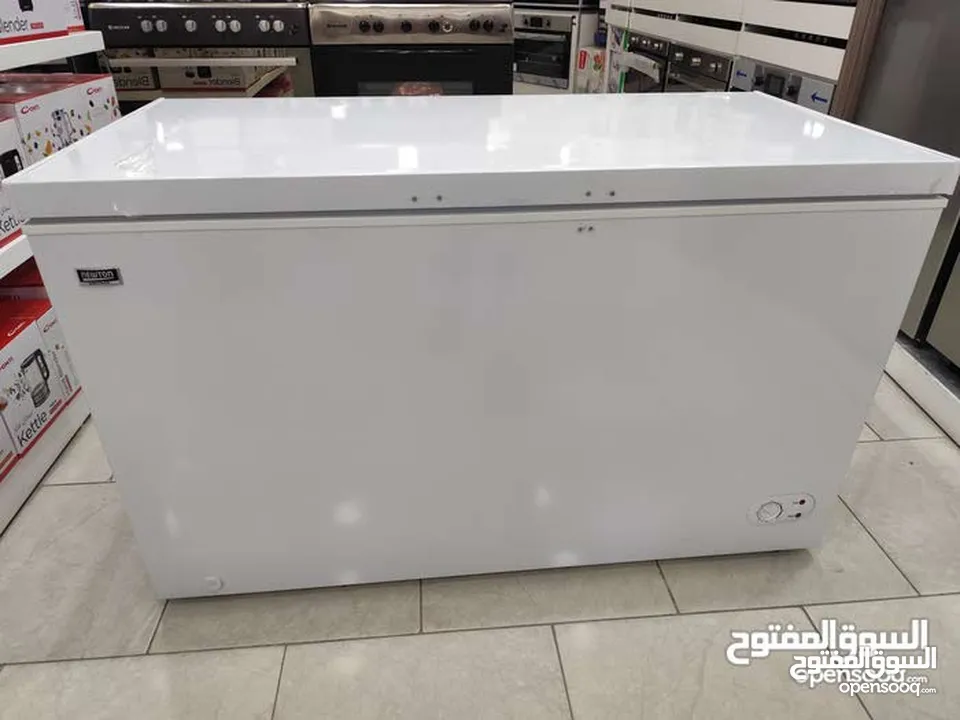 فريزر عامودي و بطح 150 A+ لون سلفر وأبيض شامل توصيل مجانا بأقل سعر بالمملكه