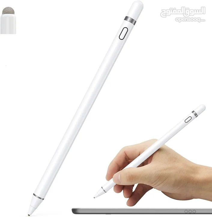 قلم للجوال والايباد للرسم والكتابة متوفر منه اكثر من لون وبيجي معه كفة خاصة فيه /stylus pen