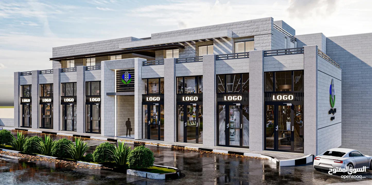 روف 163 متر يتبعه ترس 87 متر للبيع في عين مصباح مقابل جامعة القدس المفتوحة\كلية مسقط باطلالة مفتوحة