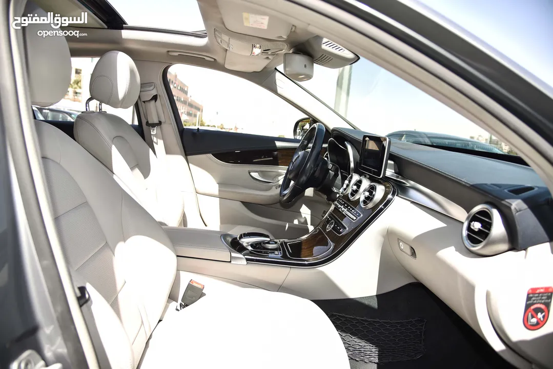 مرسيدس سي كلاس 180 بحالة الوكالة Mercedes C180 2015