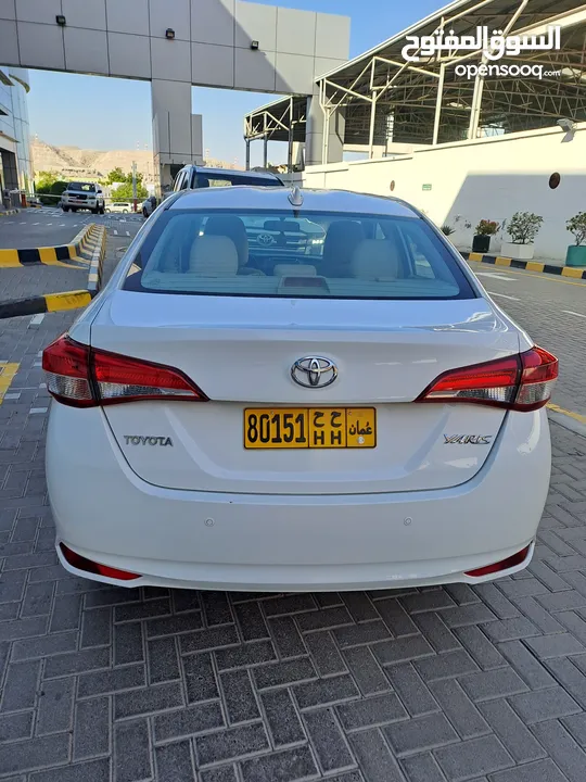 للبيع سياره تويوتا ياريس 2022 for sale toyota Yaris kilometers 52,,000