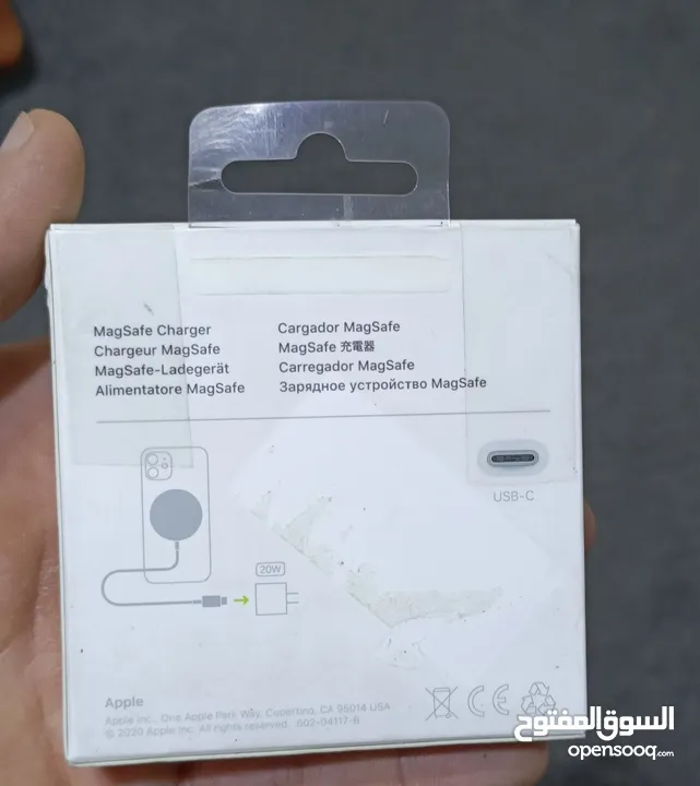 شاحن لاسلكي ماك سيف ايفون اصلي ؛ magesafe iphone