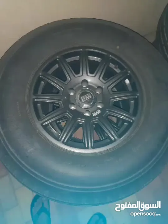 Brrid 4 rims with tyres for sale