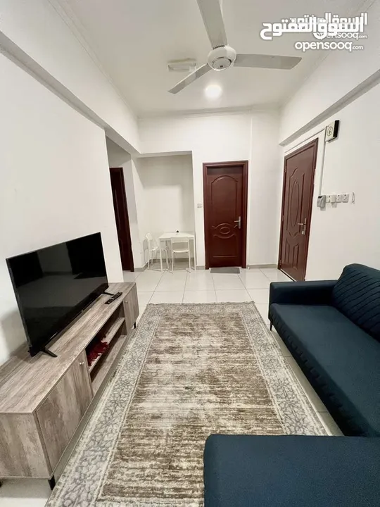 أجمل شقة في بوشر غرفتين السعر شامل كل شى The most beautiful flat in Bosher the price include full