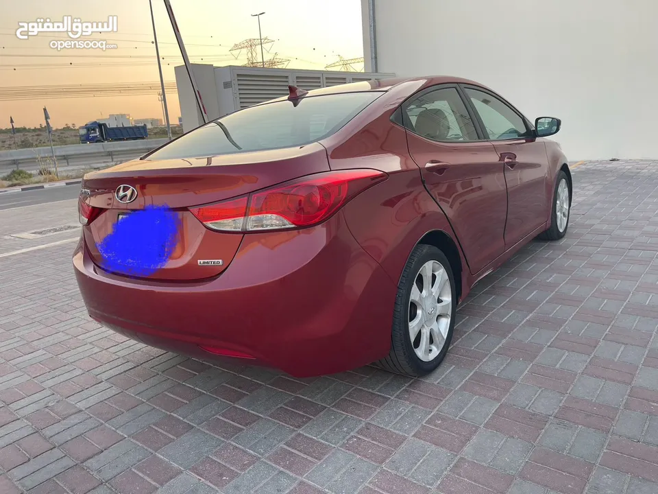 Hyundai Elantra 2012 Full Option Limited