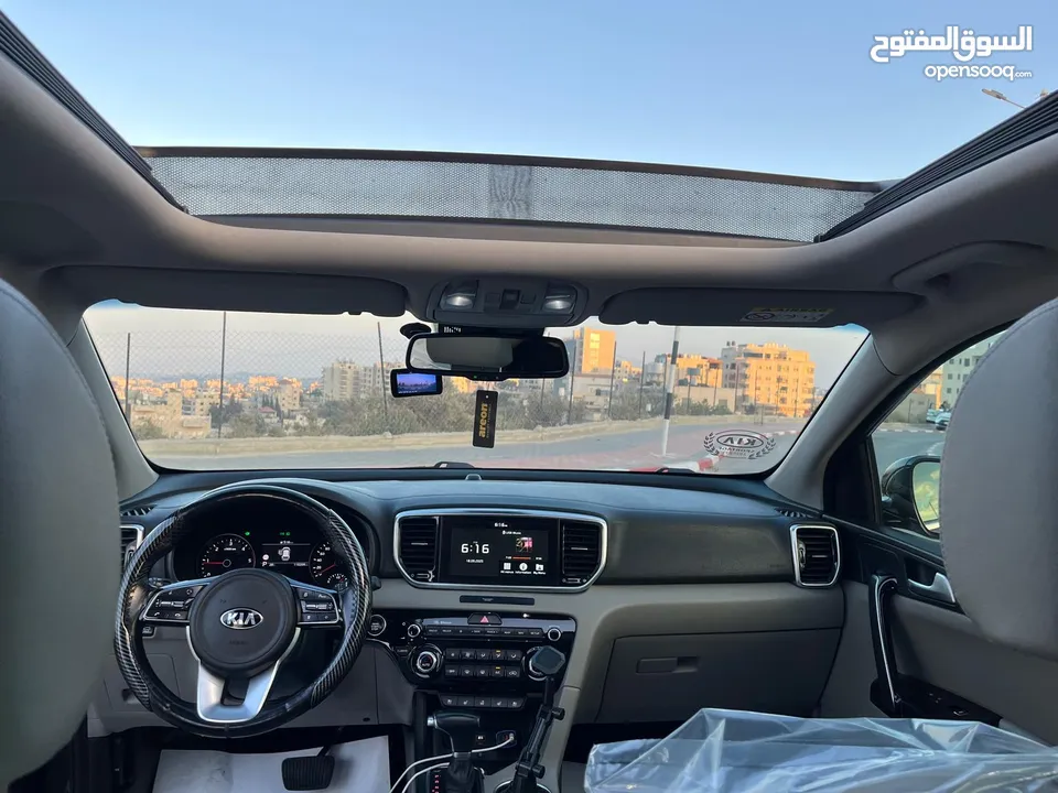 كيا سبورتاج موديل 2020 ترخيص 2019 فل اضافات مع بنوراما