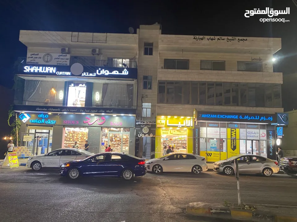 محل تجاري للايجار في طبربور الشارع الرئيسي اقوى مناطق طبربور للبيع بخلو
