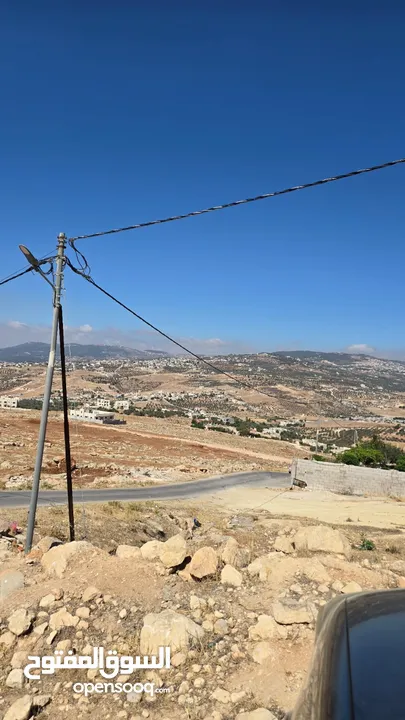 1 دونم على طريق اربد جرش القديم مباشره بعد مبنى المحافظه على اليسار