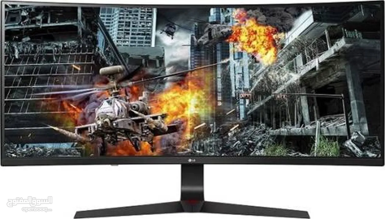 LG GAMING MONITOR WIDE CURVED SCREEN