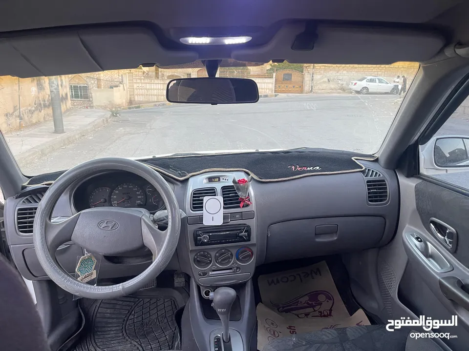 هونداي فيرنا 2000 اتوماتيك بحاله جيده جدا