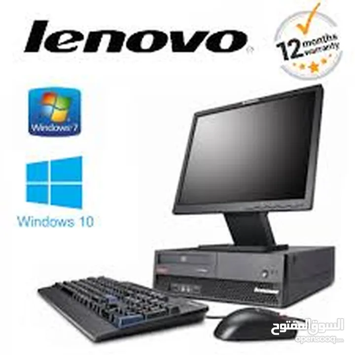 Lenovo Thinkcentre M58 Core2Duo/4GB/500GB HHD/Windows 10 Pro – Used Computers