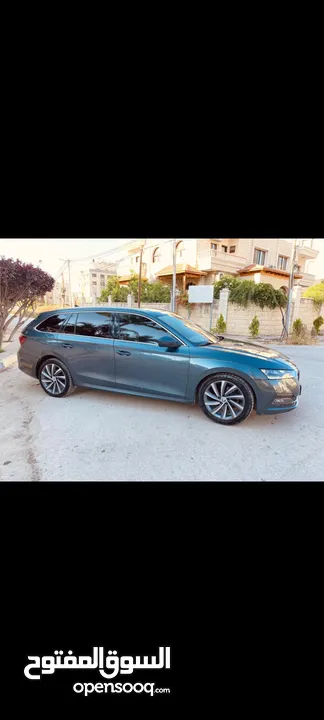 سكودا اوكتافيا 2021 استيشن فحص نخب فل الفل ما عدا فتحه ترخيص تئمين شامل طولكرم موجوده