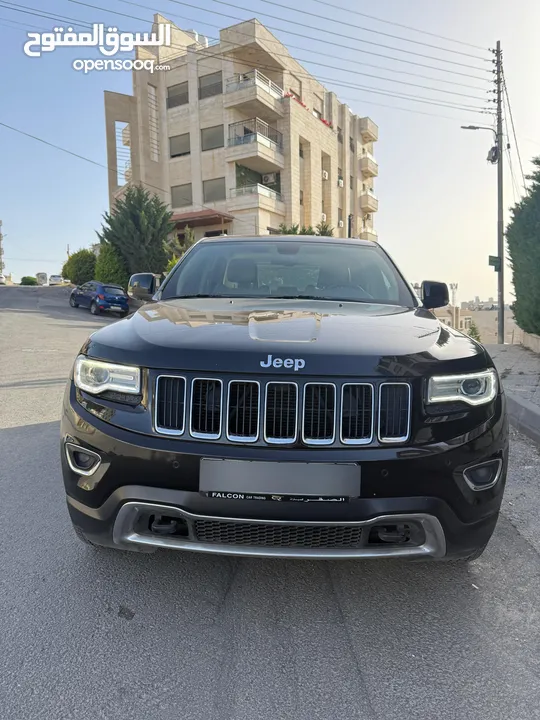 Jeep Grand Cherokee Limited 2014 Black Exterior Color