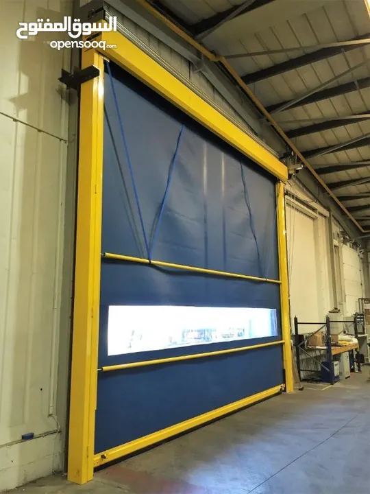 Fast Action Industrial Doors , High Speed Doors , Rapid Doors in Oman