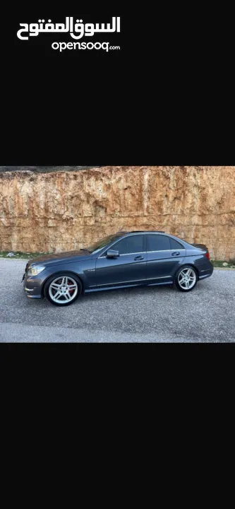 Mercedes c200 Amg بويه شركة فلللللللللللل مع بانوراما بحاله الوكاله