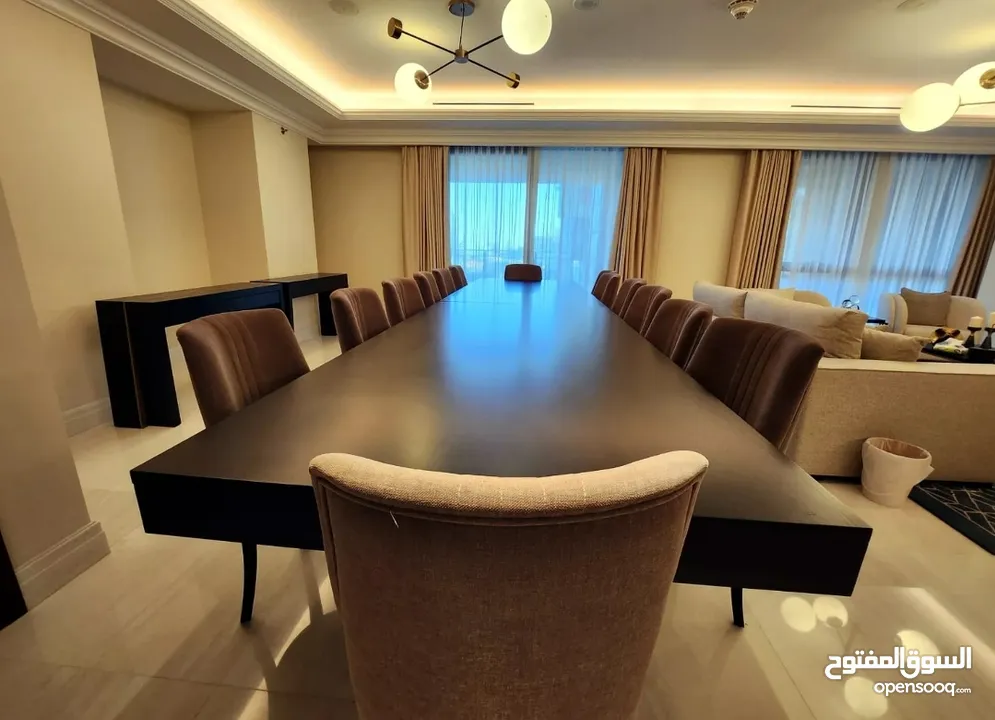 شقة فاخرة مفروشة بالكامل للإيجار _ Fully furnished luxury apartment for rent