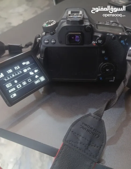 canon 80d للبيع بسعر لطيف بودي
