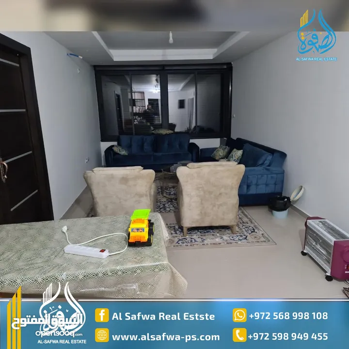 شقه مميزة جدا مفروشه للايجار المصايف قرب تكسي المصايف