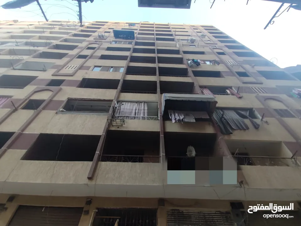 شقة للبيع بمساحة 120 متر (3 غرف +2 حمام ) برج سكني في شارع الخمسين بالنزهة 2