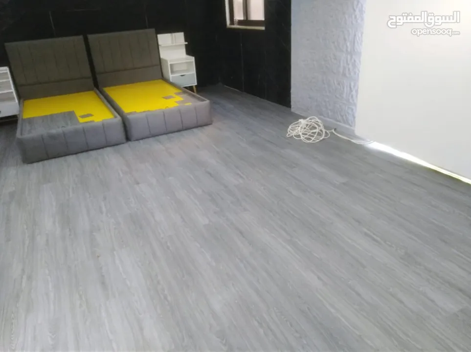 ارضيات باركيه رولات شرحات pvc مواصفات اوروبي سهل تركيب الوان متعددده تنفيذ  خلال ساعات