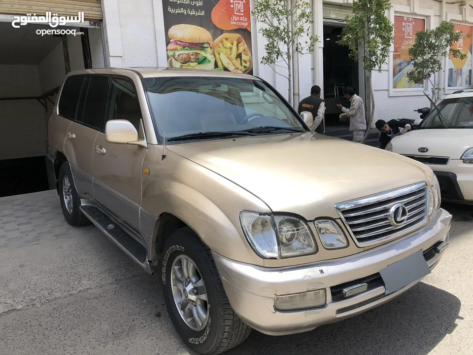 لكزس بازرعة LX470 بحالة الوكالة