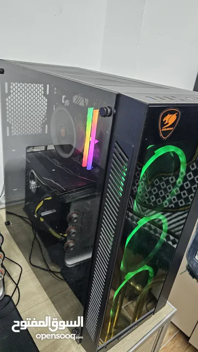 PC  كيس فقط  معالج i5 10gen   RAM 16    power:500w m.2 256 gb