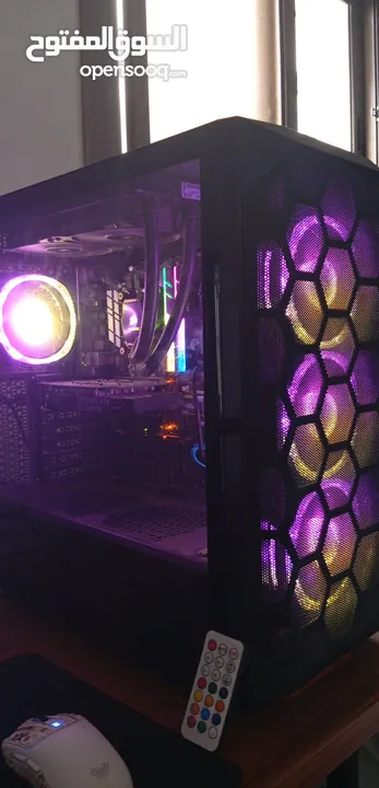 جهاز بمواصفات ممتازة تجميع مع rtx 3050 وتبريد مائي وبسعر حرق والتوصيل متوفر