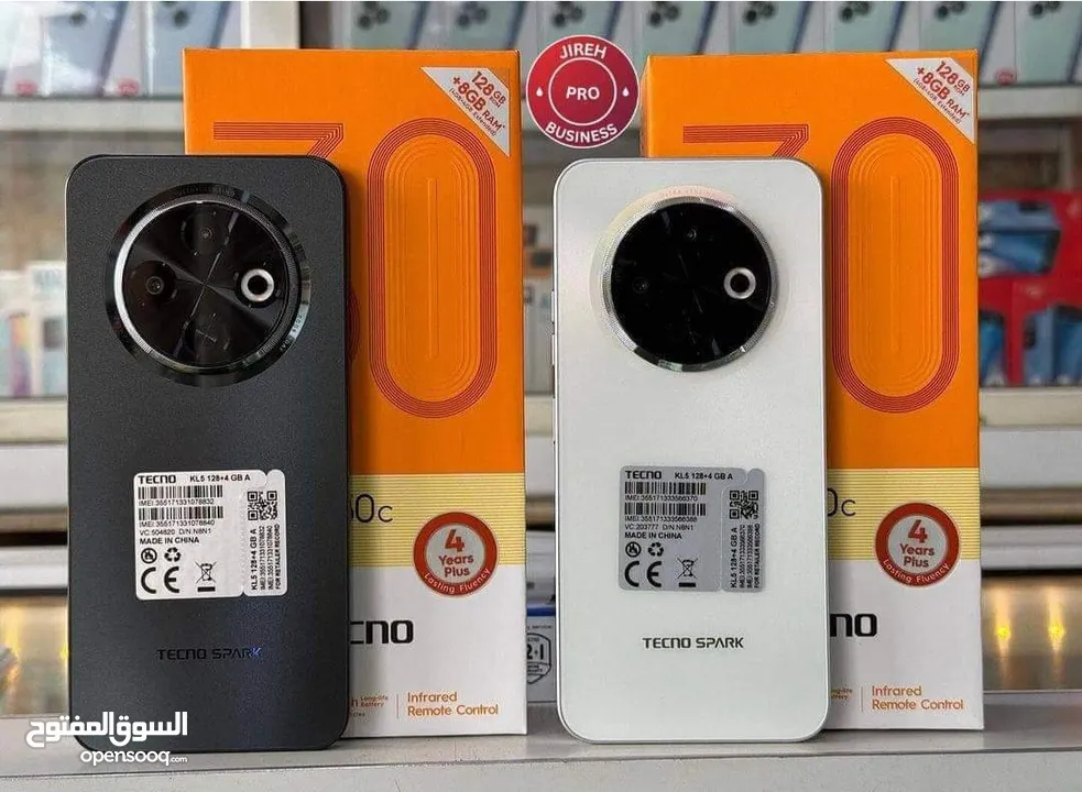 جهاز مشغل ايام بالكرتونة Spark 30 pro رام 128 و 256  جيجا مكفول بالشركة متوفر توصيل
