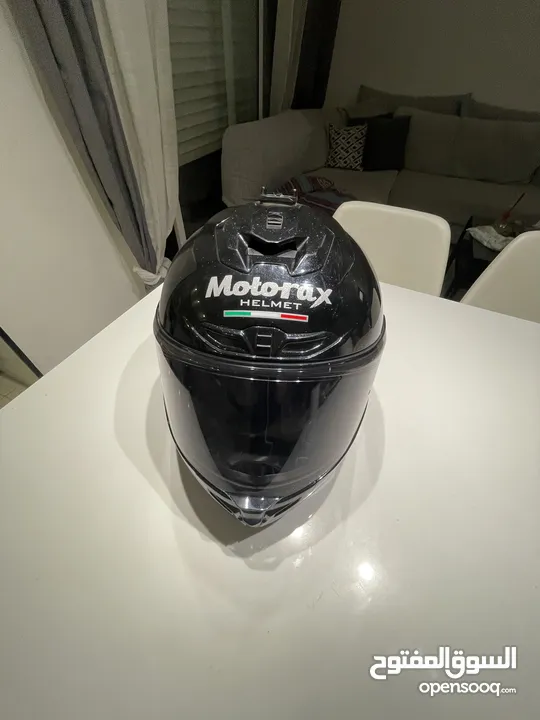 Motorax Helmet, Size L, Used but in new condition
