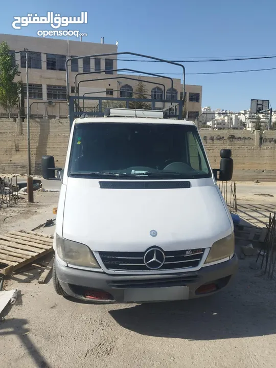 مرسيدس بنز 416 شصي طويل دبل كبينه موديل 2003