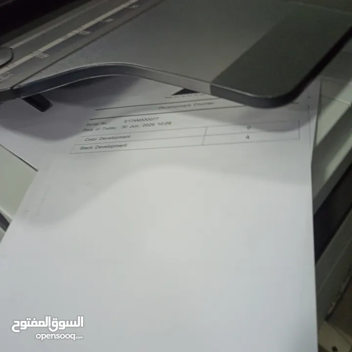 ماكنه تصوير ملونه نوع ريكو موديل 4503 فل نظافه صوره مرايه  مواصفات عاليه دقه بالطباعه