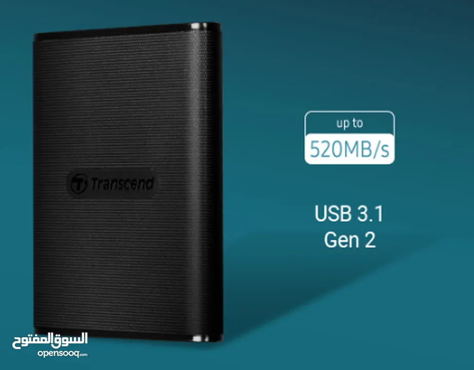 هاردسك خارجي 250GB 500GB 1TB 2TB ترانسد Portable SSD