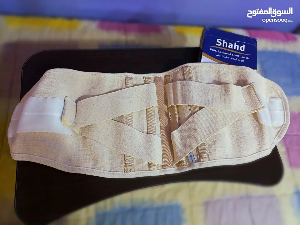 مشد ظهر او ركب مدعم طبي قطني شهد فاخر High quality shahd Back or knee corset
