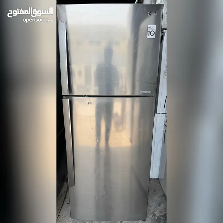 LG door in door silver model 500 liter refrigerator