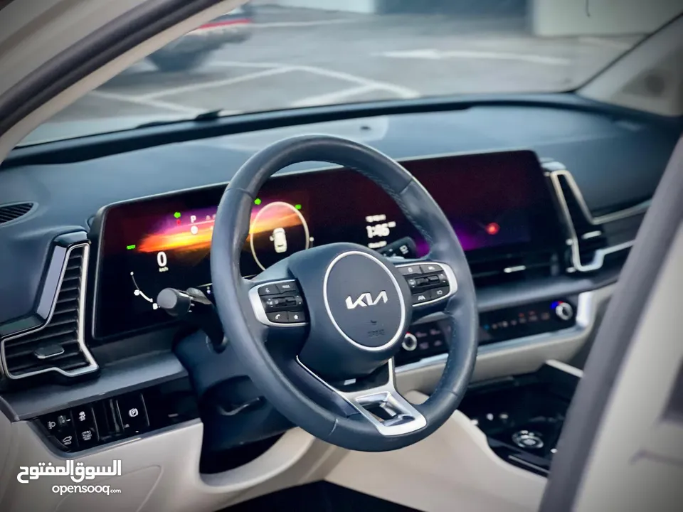 كايا سبورتاج  2022 فل الفل فتحة سقف  2x4 ///240Hp بنزين + كهرباء  ( Haybrid) 1600cc
