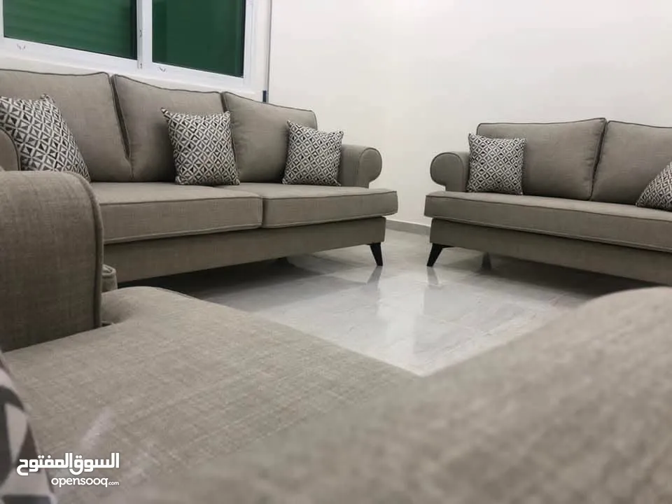 طقم كنب امريكي 7مقاعد فاخر جدا