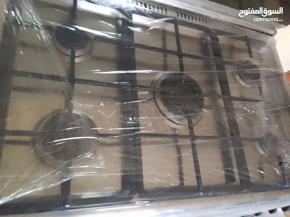 غاز نوعيه الايطالي الاصلي خمس عيون ستانلس ستيل في حاله جيده