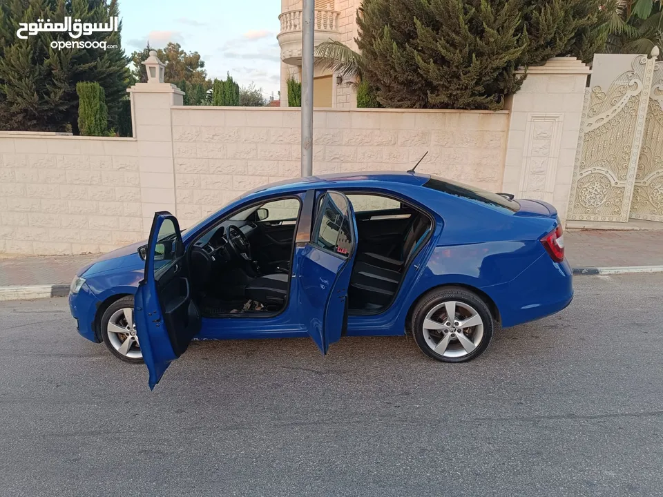 سكودا رابيد اتماتك 1400 تيربو 2019 بنزين بسعر حرق 56000 البدل وارد